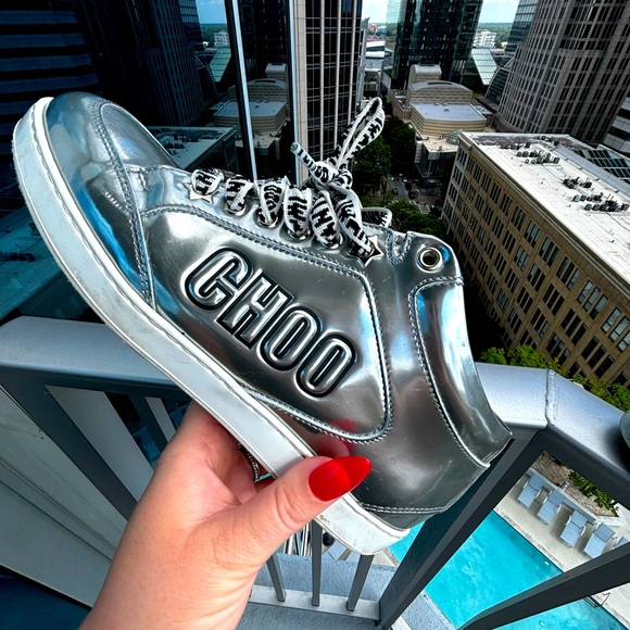“I WANT CHOO” Jimmy Choo Sneakers ✨✨✨ - Picture 3 of 4